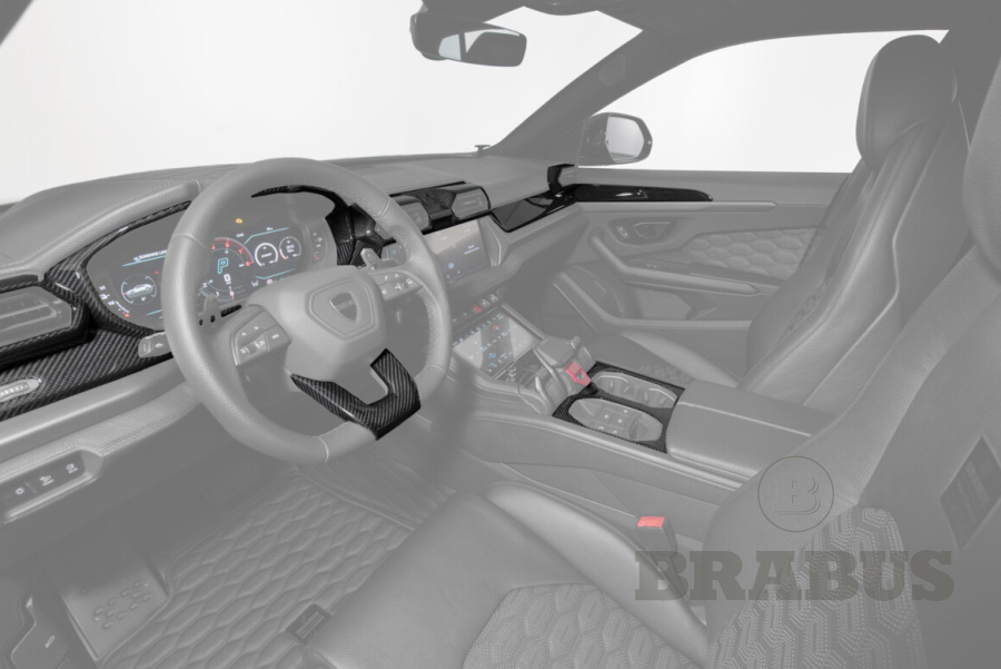 Пакет отделки салона из карбона