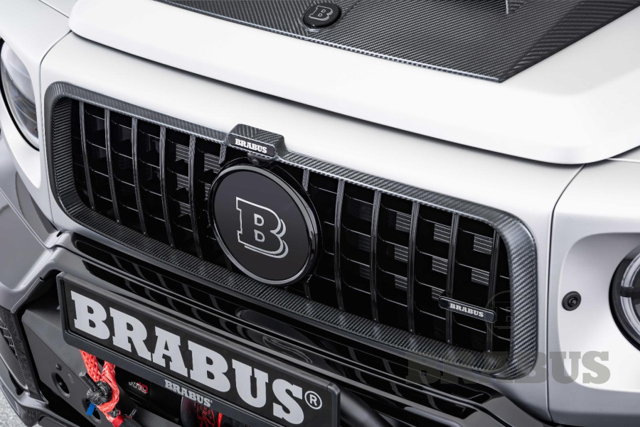 Рамка решетки радиатора. Карбон (матовый)