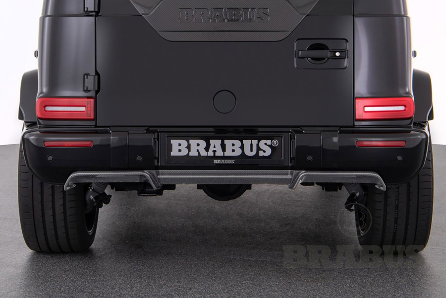 Задний диффузор. Карбон (глянцевый)