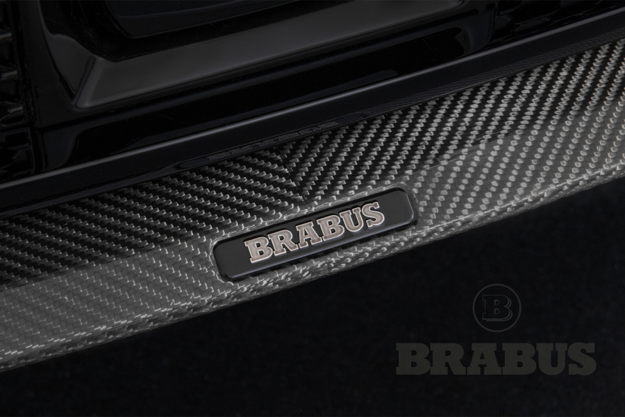 Комплект BRABUS Widestar карбон матовый\хромированные выхлопные трубы