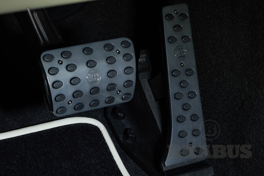 Алюминевые накладки на педали