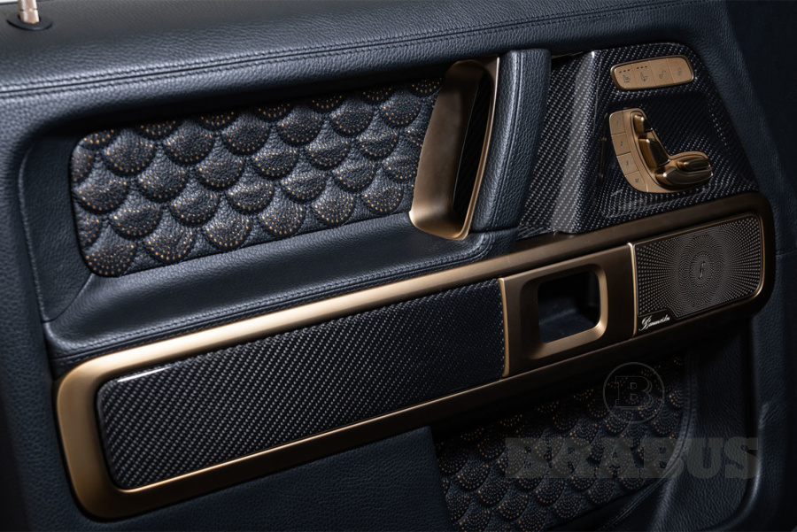 Перешив салона BRABUS Black & Gold