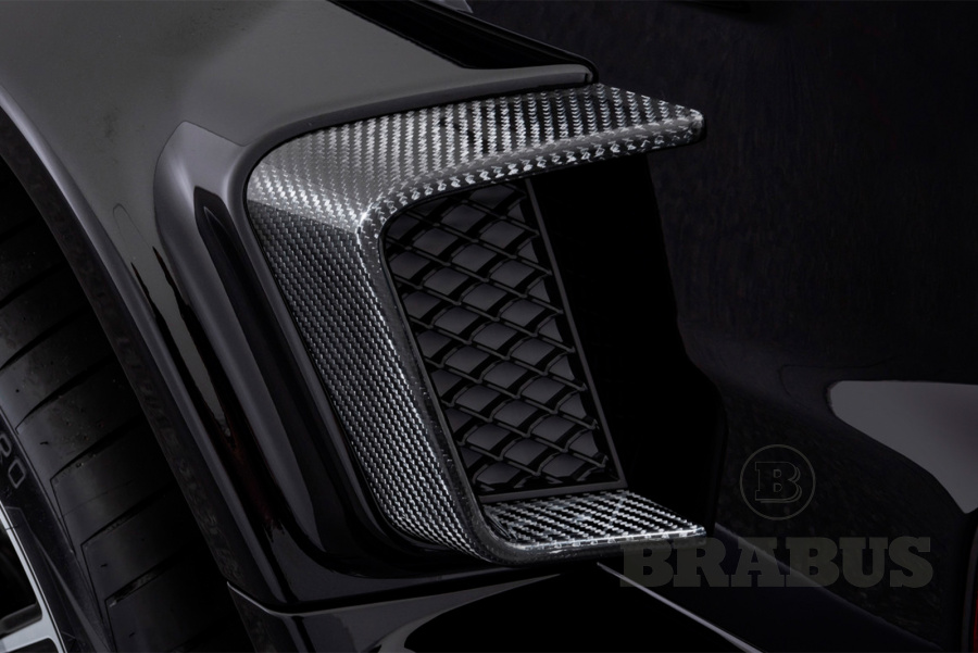 Воздуховоды в передние и задние крылья. Карбон (глянцевый)