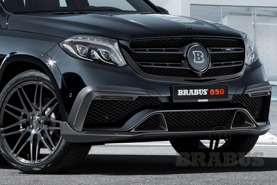 Спойлер для переднего бампера. Карбон (матовый)