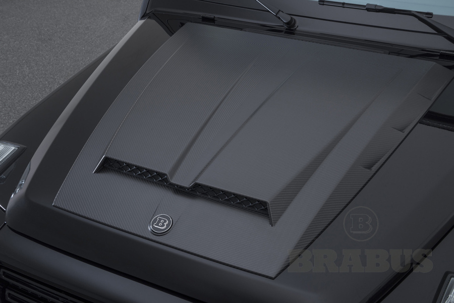 Накладка на капот. Карбон (матовый)