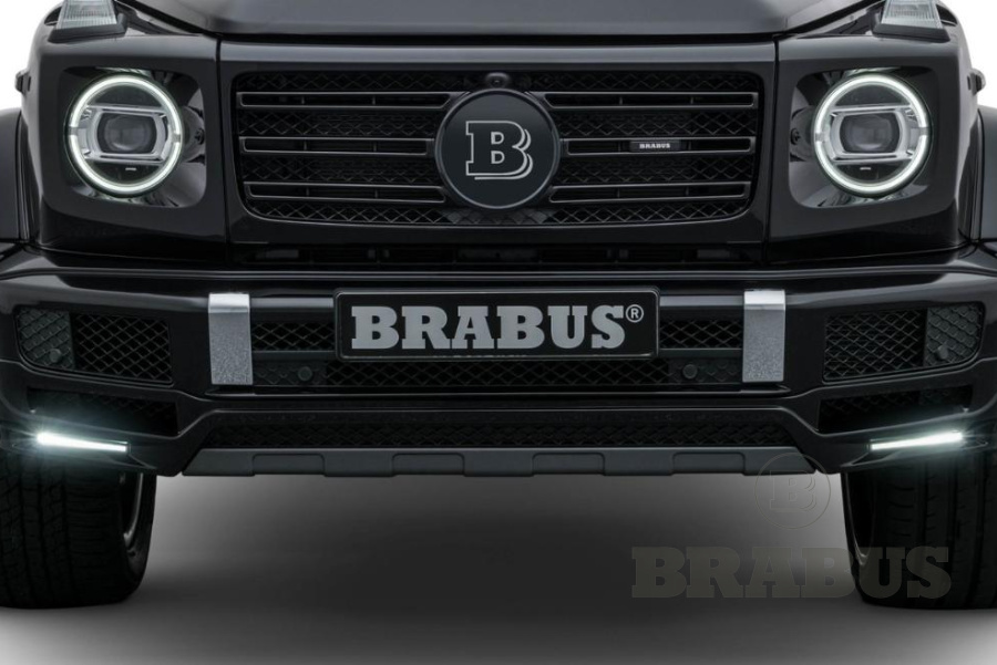 Накладка на передний бампер