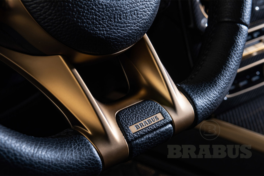 Перешив салона BRABUS Black & Gold