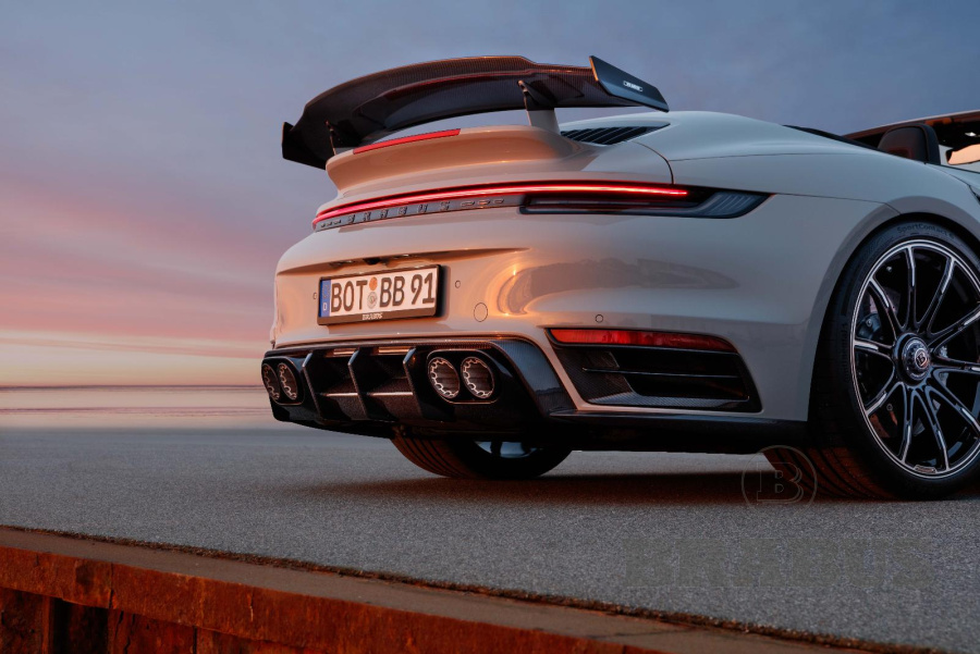 Спортивный выхлоп High Performance для Porsche 992 Turbo S