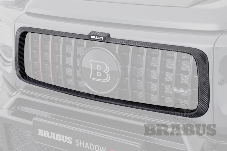 Рамка решетки радиатора. Карбон (матовый)