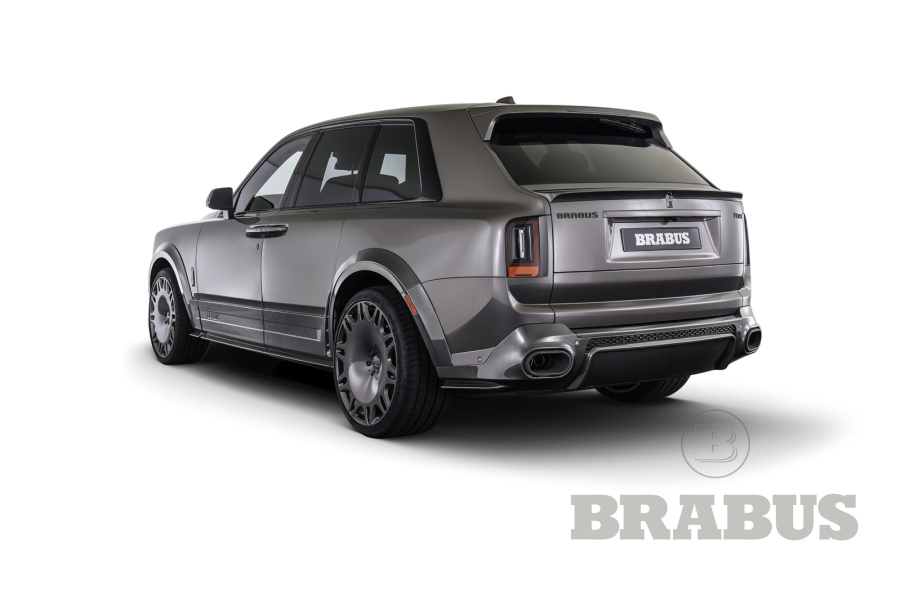 Комплект BRABUS Widestar Поколение II карбон матовый\черные выхлопные трубы