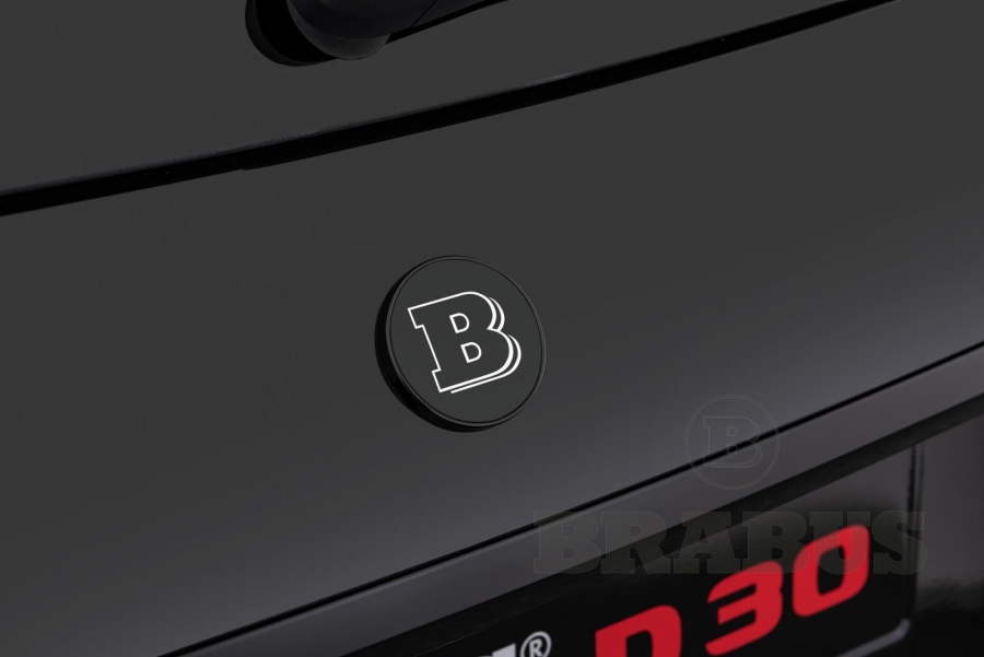 Логотип BRABUS на багажник