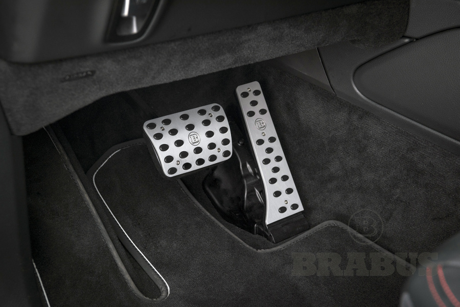 Накладки на педали алюминиевые