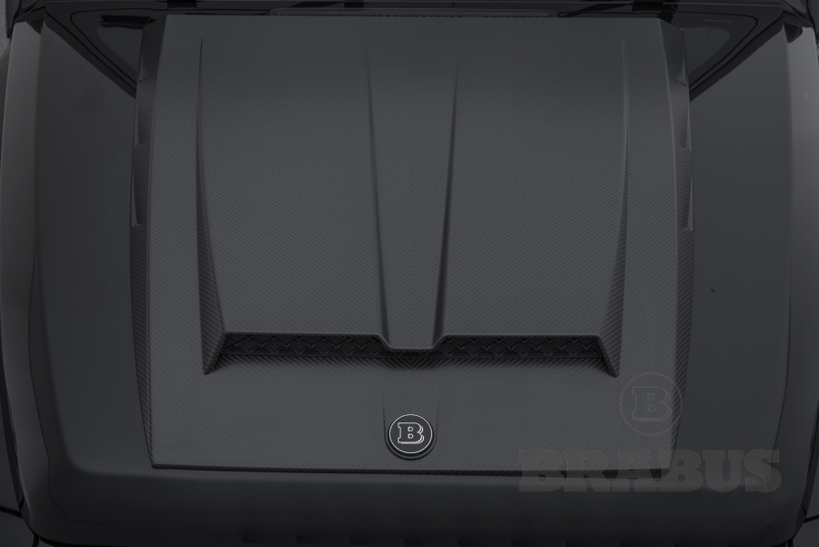 Накладка на капот. Карбон (матовый)