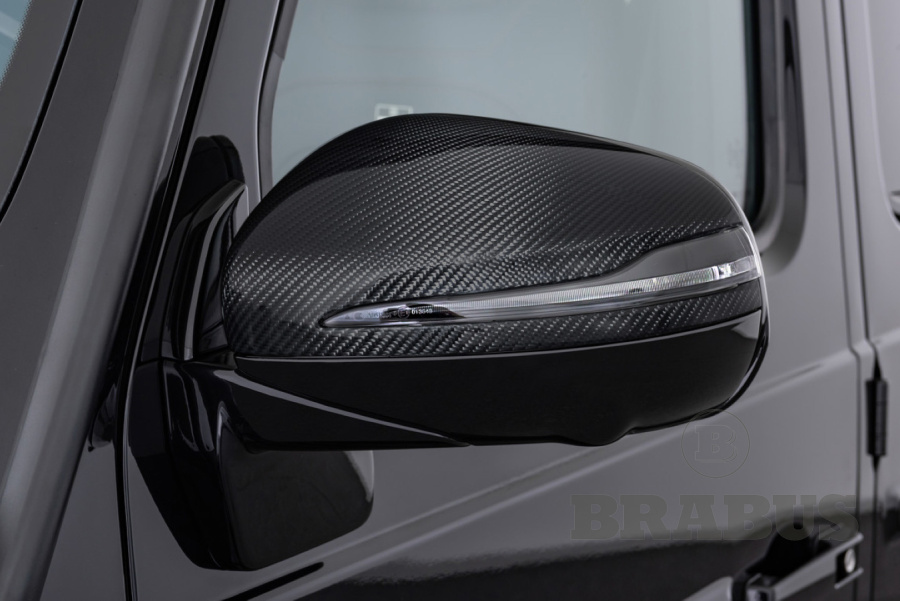 Накладка на зеркала. Карбон (матовый)