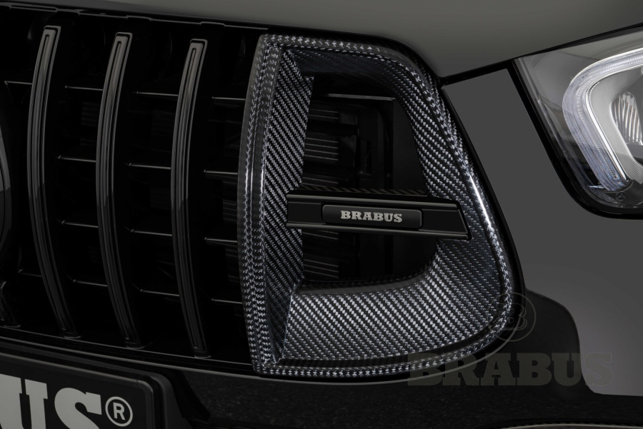 Вставки в решетку радиатора. Карбон (глянцевый)