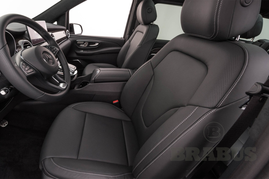 Передние сиденья в коже