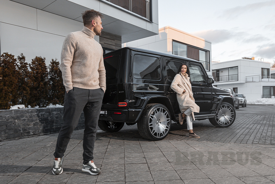 G BRABUS WIDESTAR кожаный салон