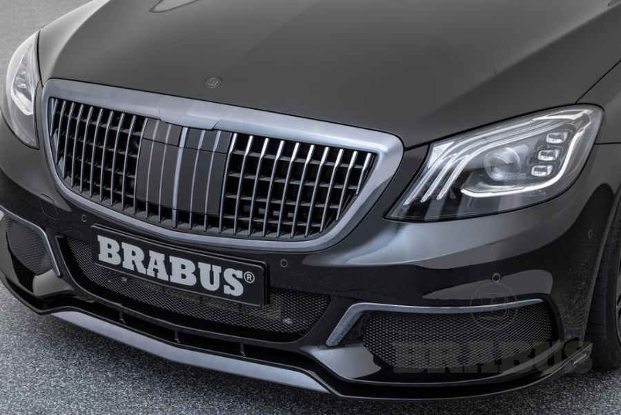 Передний бампер с нижним спойлером