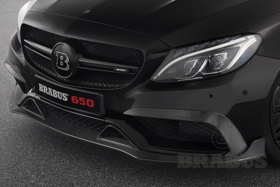 Передний спойлер. Карбон (глянцевый)