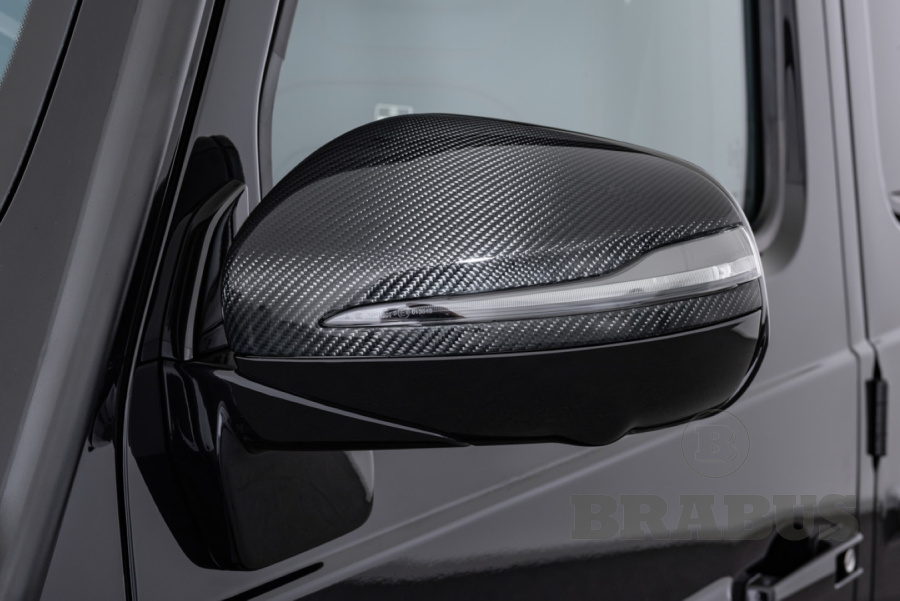 Накладка на зеркала. Карбон (глянцевый)