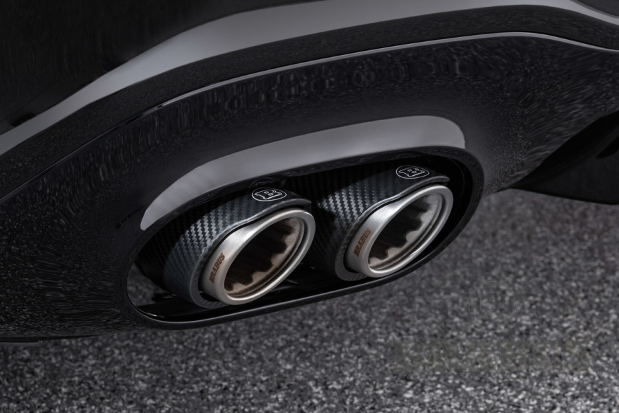 Насадки на выхлопную систему, карбон