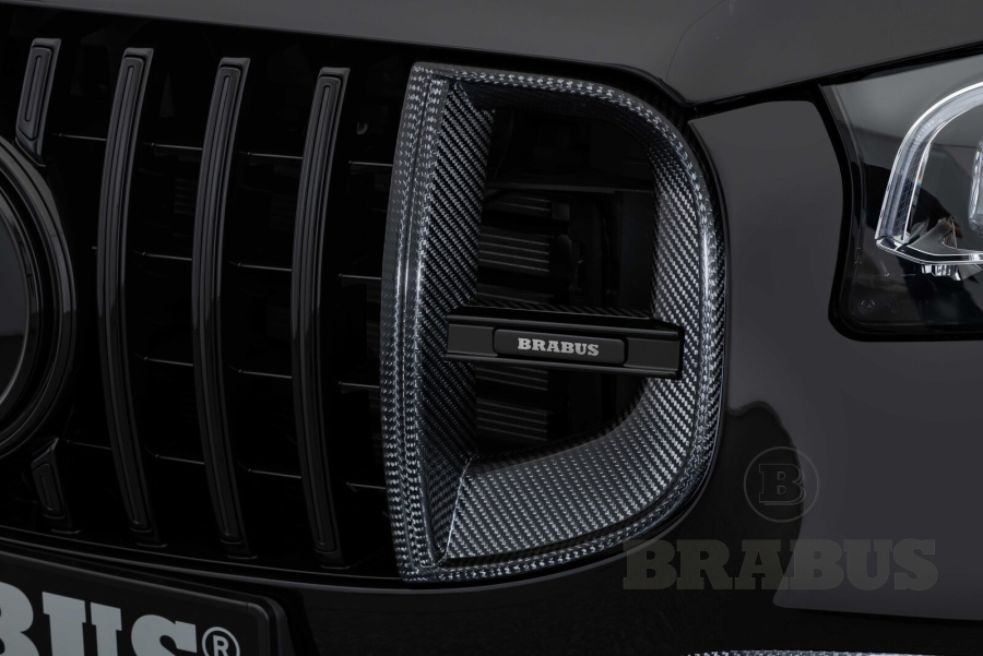 Вставки в решетку радиатора. Карбон (матовый)