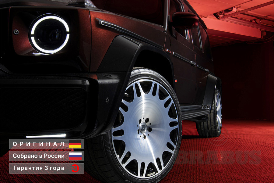 G 63 BRABUS Красный салон