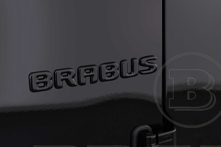 Надпись BRABUS на багажник