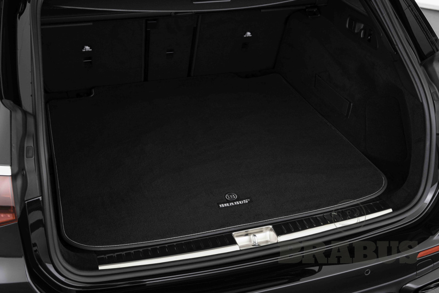 Велюровый коврик в багажник