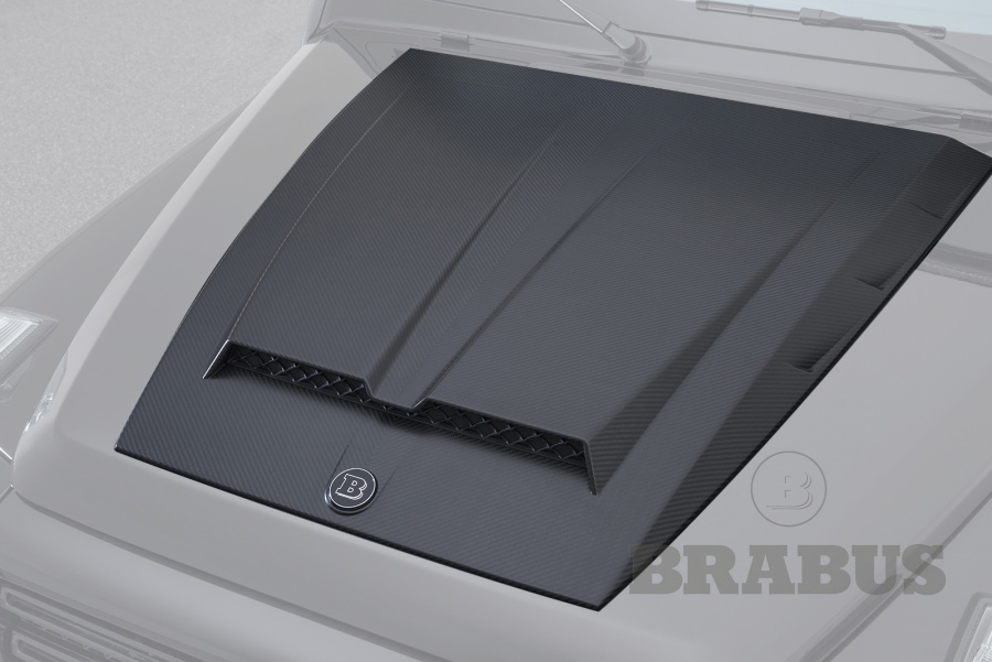 Накладка на капот. Карбон (матовый)