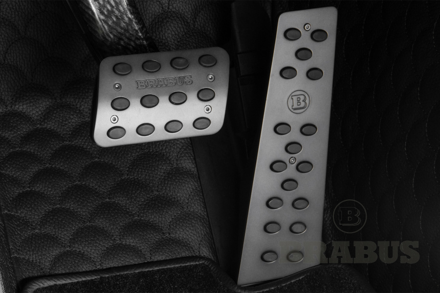 Алюминевые накладки на педали