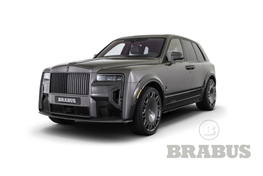 Комплект BRABUS Widestar Поколение II карбон матовый\хромированные выхлопные трубы