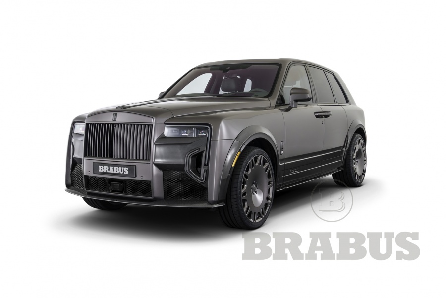 Комплект BRABUS Widestar Поколение II карбон матовый\хромированные выхлопные трубы