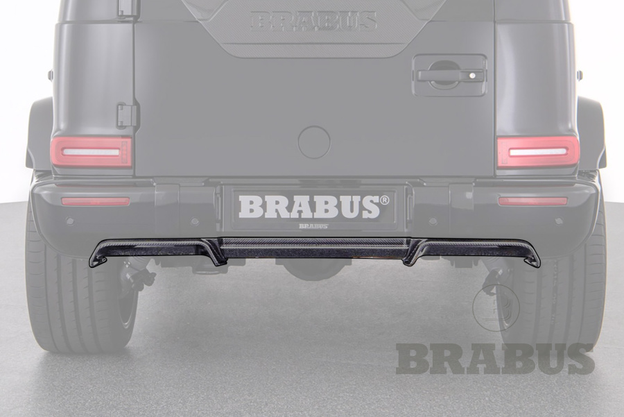 Задний диффузор. Карбон (матовый)