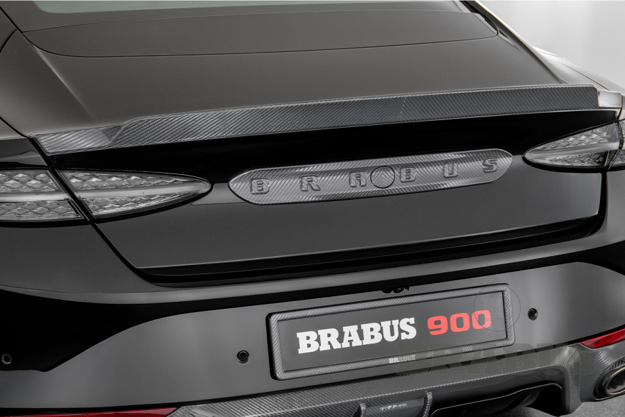 Задний спойлер карбон (матовый)