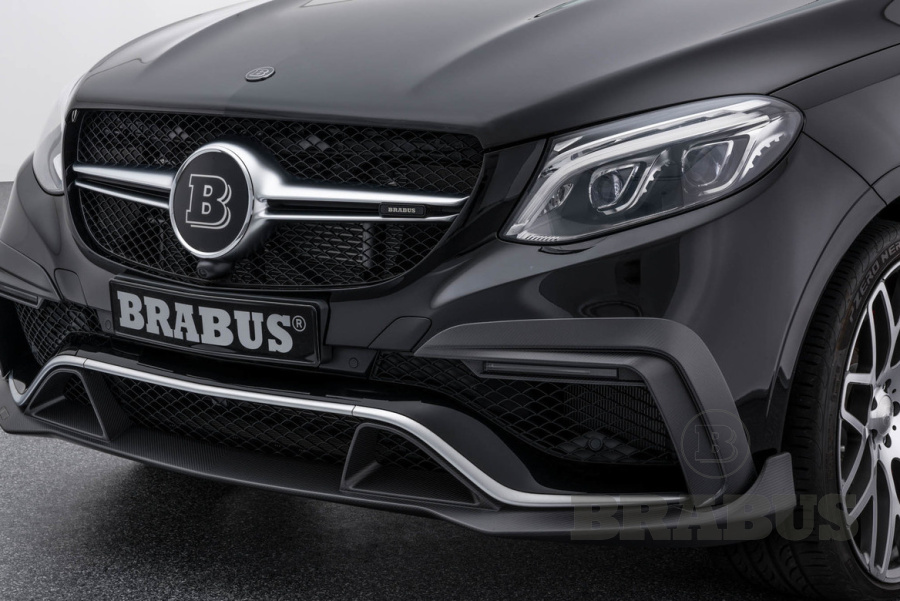 Спойлер для переднего бампера. Карбон (матовый)