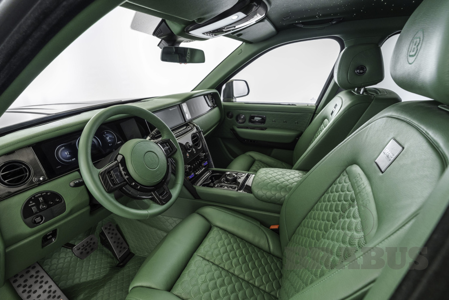 Лазурированные элементы салона