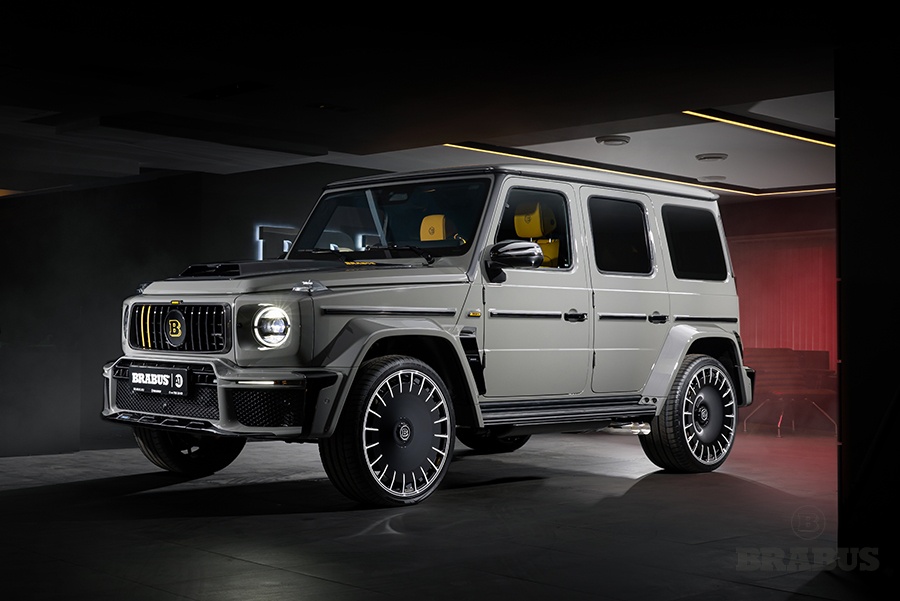G 700 BRABUS Yellow Interior
