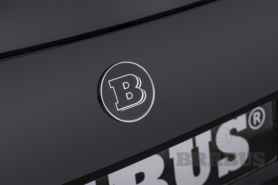 Логотип BRABUS на багажник
