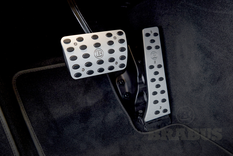 Накладки на педали алюминиевые