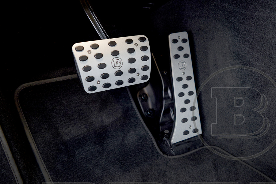 Накладки на педали алюминиевые