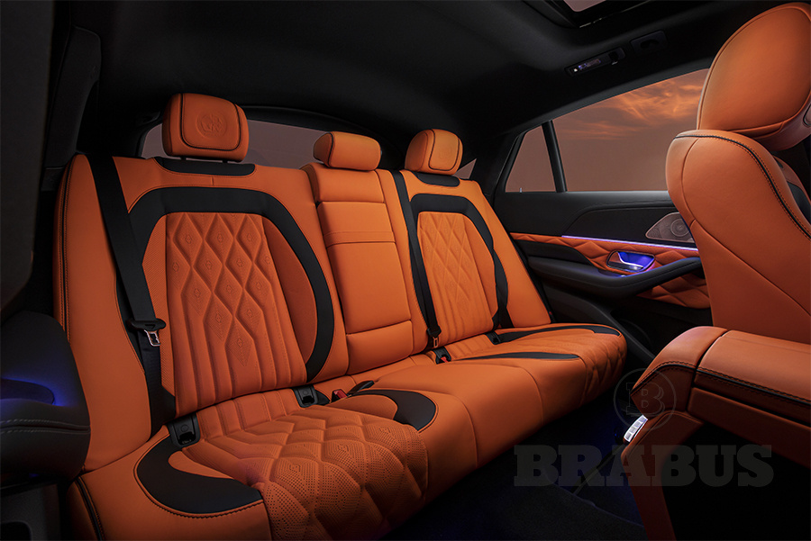 GLE Оранжевый салон