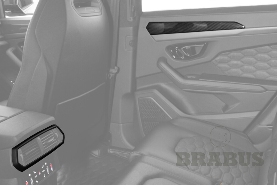 Пакет отделки салона из карбона