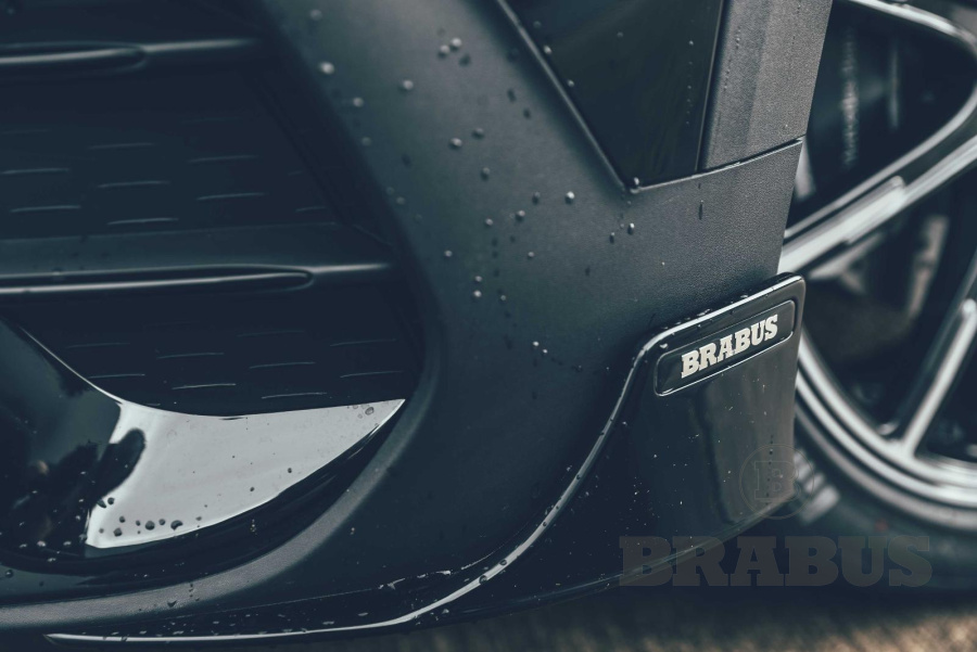 Спойлер переднего бампера