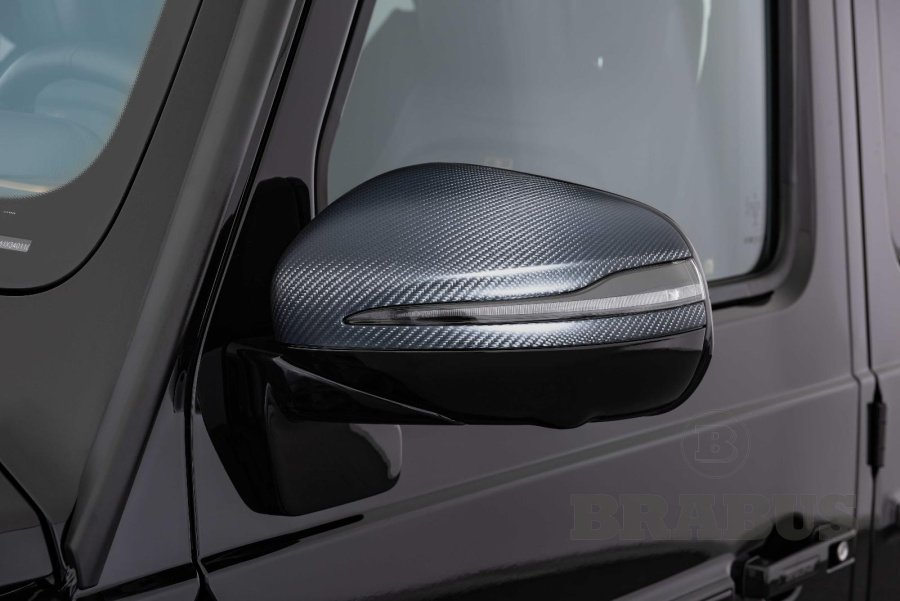 Накладка на зеркала. Карбон (матовый)