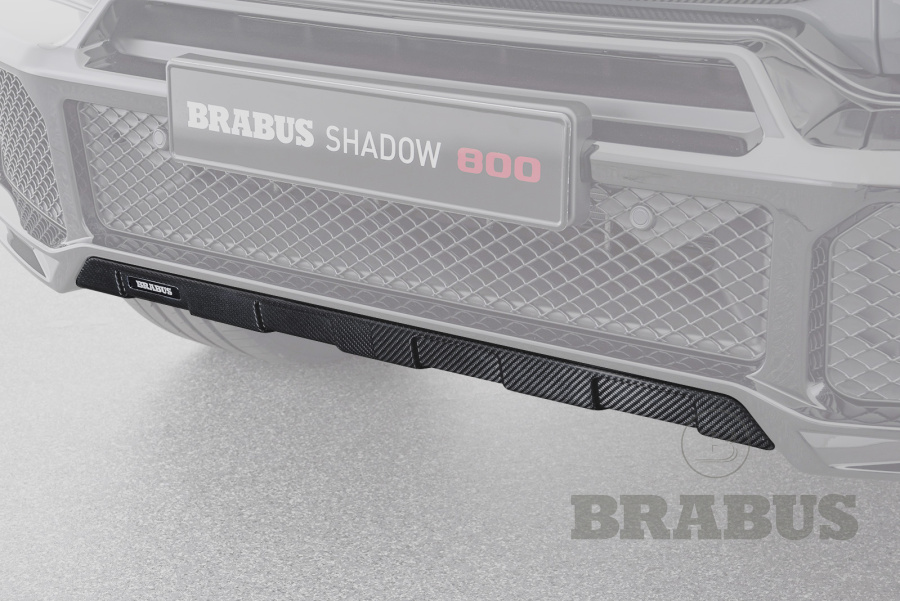 Защита на передний или задний бампер. Карбон (матовый)