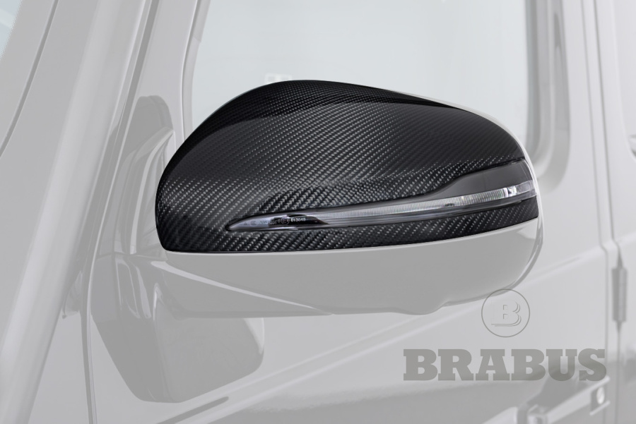 Накладка на зеркала. Карбон (матовый)