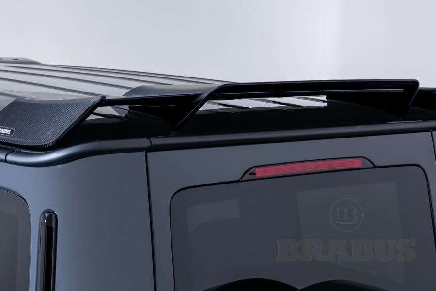 Задний спойлер на крышу. Карбон (матовый)