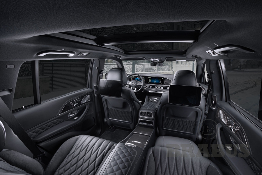 Раздельные кресла с консолью Maybach