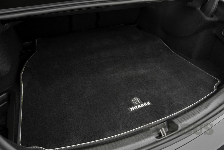 Велюровый коврик в багажник